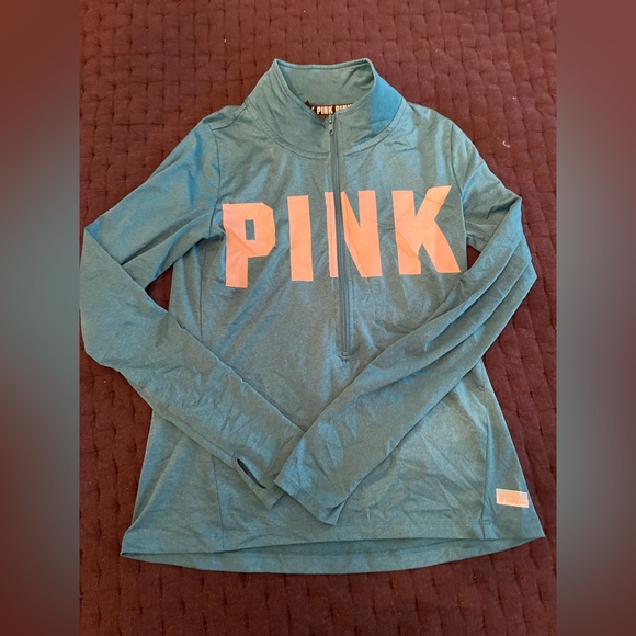 Pink VS quarter zip - Picture 1 of 2